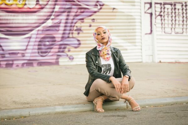 Photo biker jacket