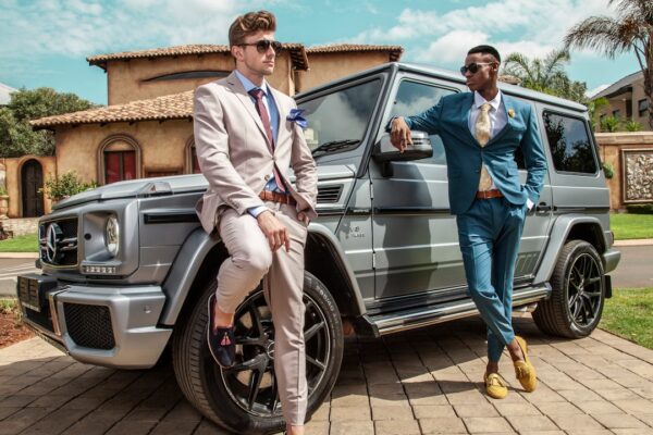 Photo trendy suits